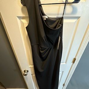 Calvin Klein one shoulder sheath dress size 6